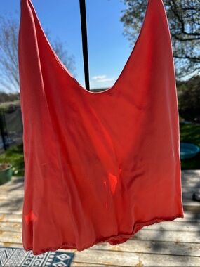 lunya Coral, Washable Silk Tank Top